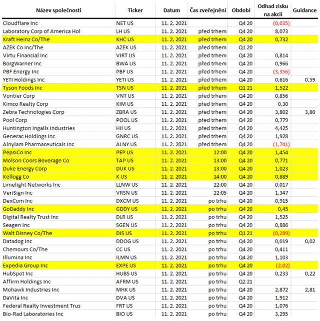 USA - 11. února 2021