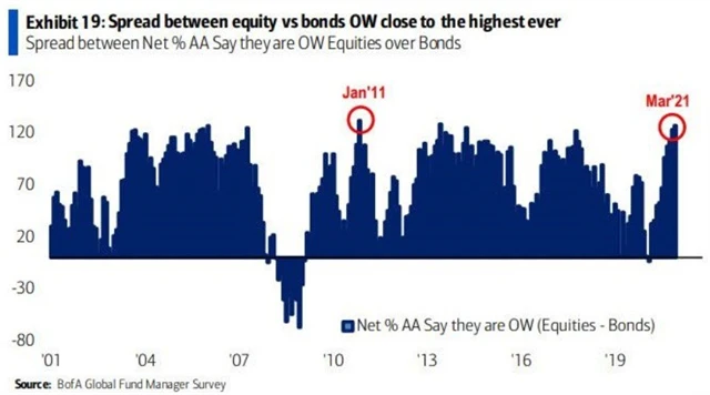 FMS - rozdíl mezi akciovými a dluhopisovými býky