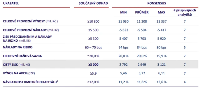 MONETA - výhled do roku 2025