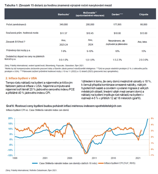 Důvody pro vyšší inflaci po pandemii - 2