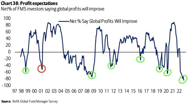 V růst zisků firem věří rekordně málo manažerů