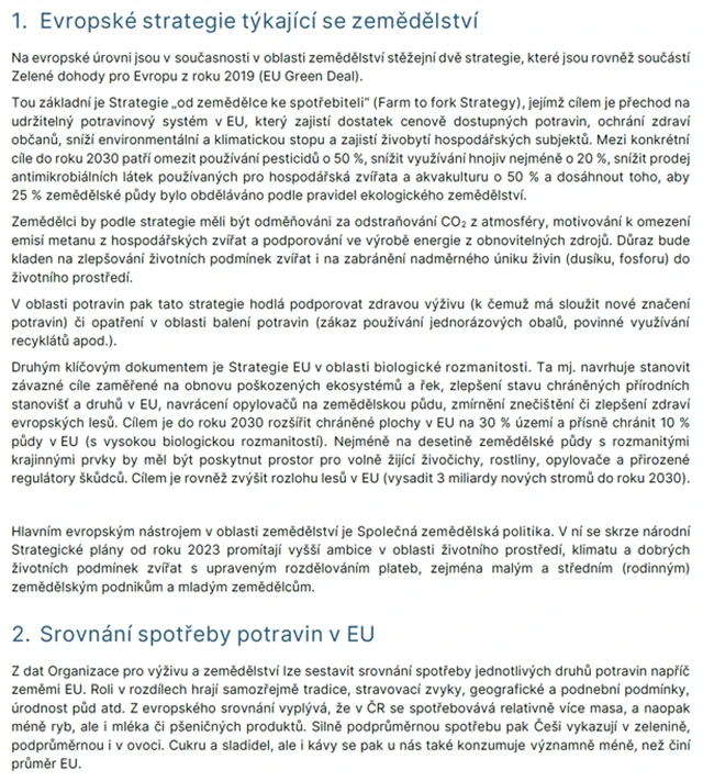 Zemědělství v EU - 1