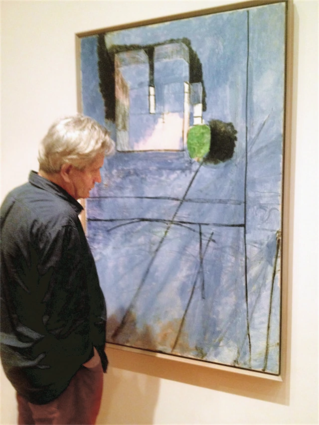 Pavel Roučka a obraz Henriho Matisse Vue de Notre-Dame z roku 1914