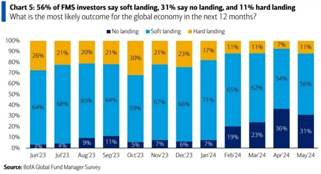 Názor na přistání ekonomiky