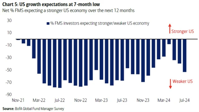 Očekávání růstu americké ekonomiky