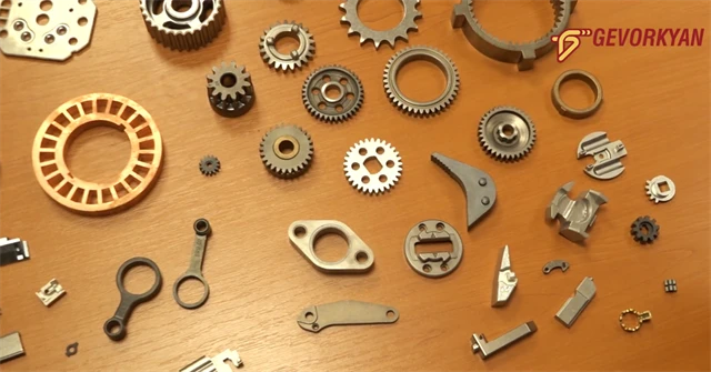 Příklady výrobků společnosti Gevorkyan