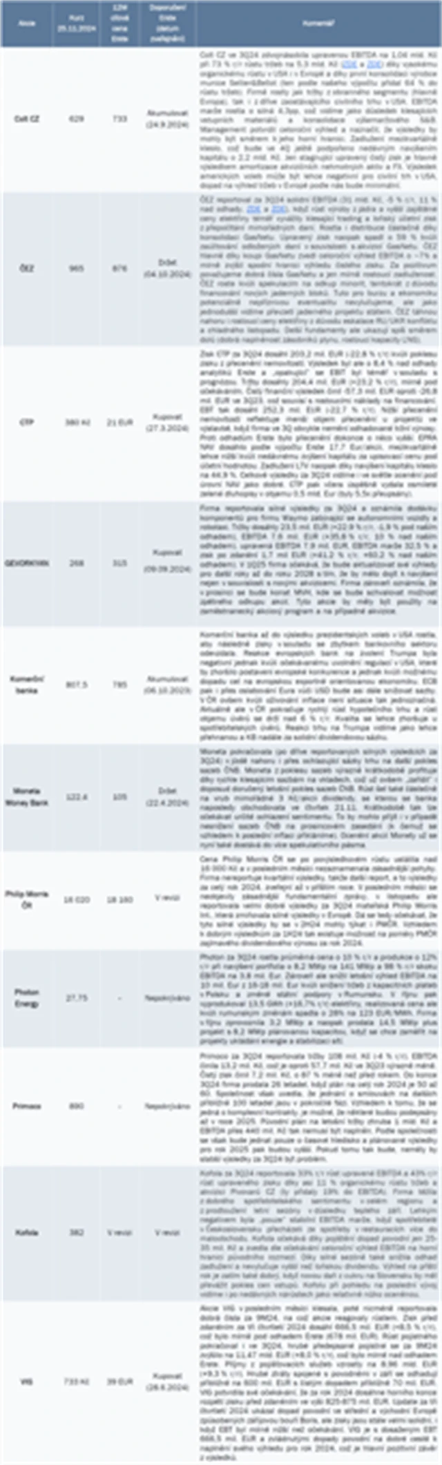 Strategie BCPP listopad 2024