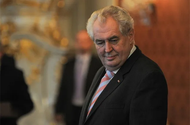 Zeman přijal Nečase, poděkoval mu za podporu obchodu s Čínou