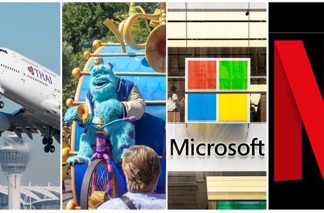 4 mega caps do současného portfolia: Netflix, Microsoft, Walt Disney a Boeing