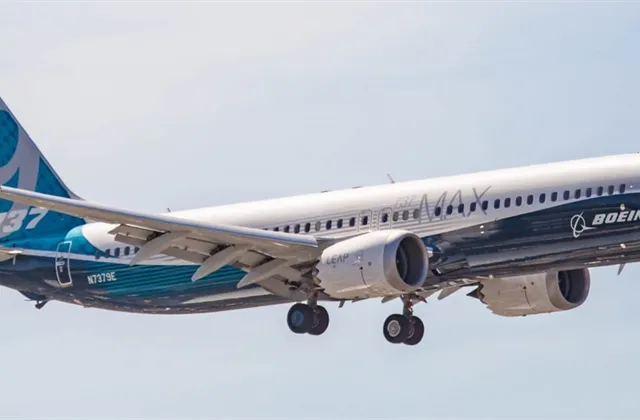 Letadlo, Boeing 737 MAX - ilustrační foto