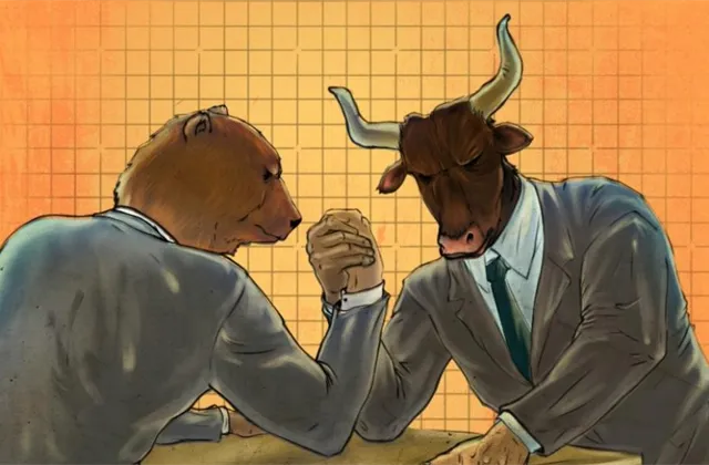 býk vs. medvěd