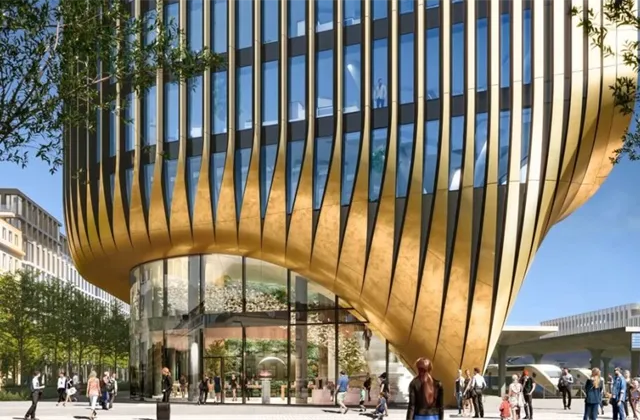 Zaha Hadid - stavba v lokalitě Masarykovo nádraží