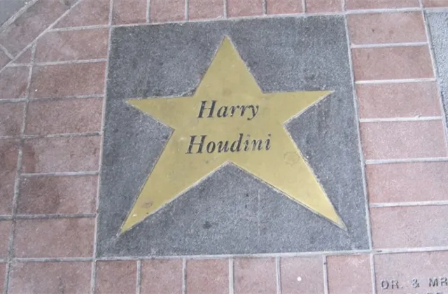 Zlatá hvězda Harryho Houdiniho