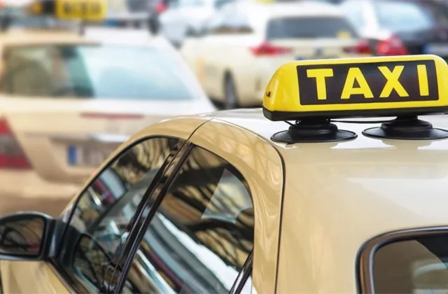 Taxi, doprava - ilustrační foto