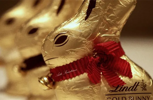 Velikonoční zajíček Lindt - ilustrační foto