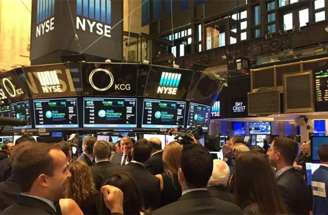 NYSE, newyorská burza - ilustrační foto