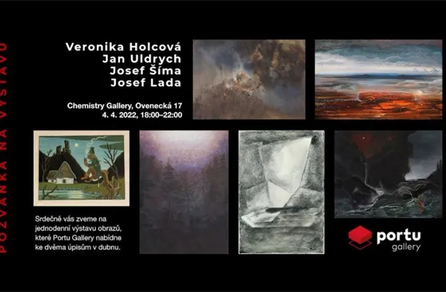 Portu Gallery připravuje další dva úpisy obrazů, díla budou k vidění na speciální jednodenní pop-up výstavě