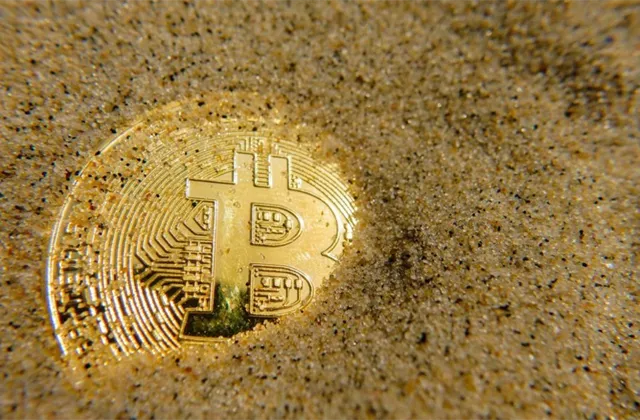 Bitcoin, kryptoměny - ilustrační foto