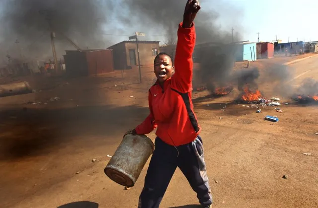 Afrika, protest