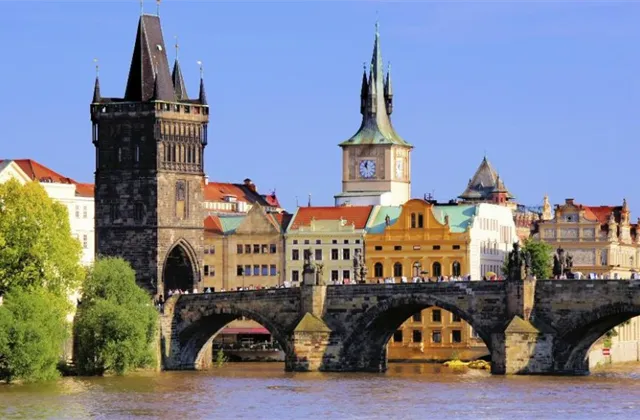 Praha, léto, Karlův most