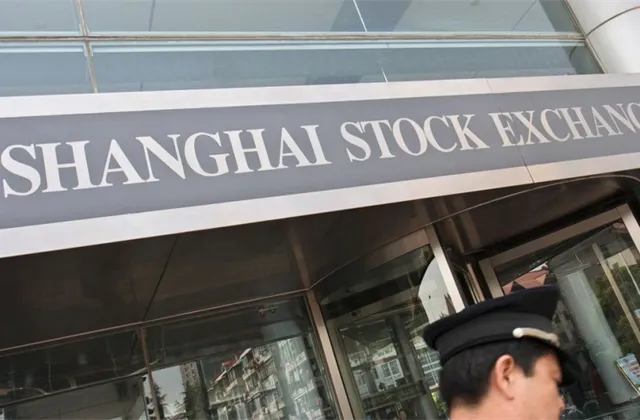 Šanghajská burza, Shanghai Stock Exchange, čínské akcie - ilustrační foto