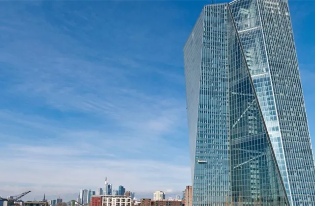 Evropská centrální banka, ECB - ilustrační foto