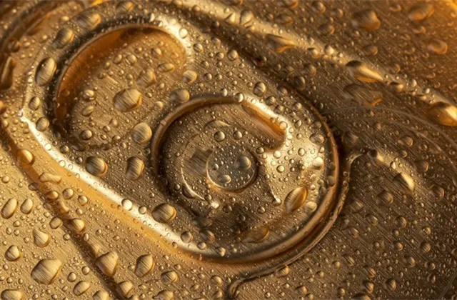 Pivo, plechovka piva - ilustrační foto
