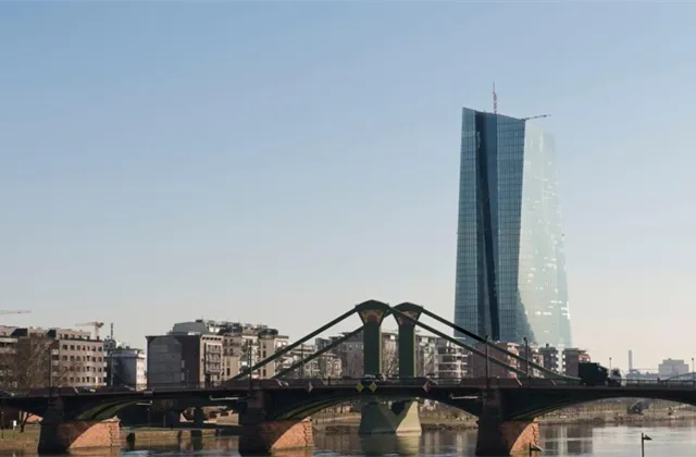 Evropská centrální banka, ECB - ilustrační foto