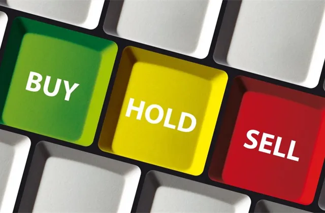 Buy, hold, sell, koupit, prodat, držet, nákup, prodej, investiční doporučení - ilustrační foto