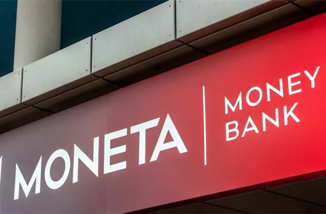 Čistý zisk Monety loni dosáhl 5,2 miliardy Kč, banka navrhuje dividendu 9 Kč na akcii
