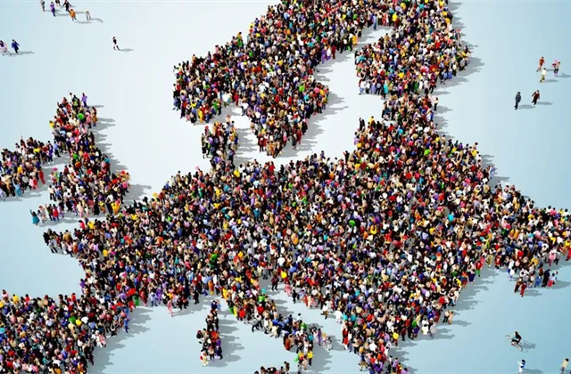Evropa, populace, populismus - ilustrační foto