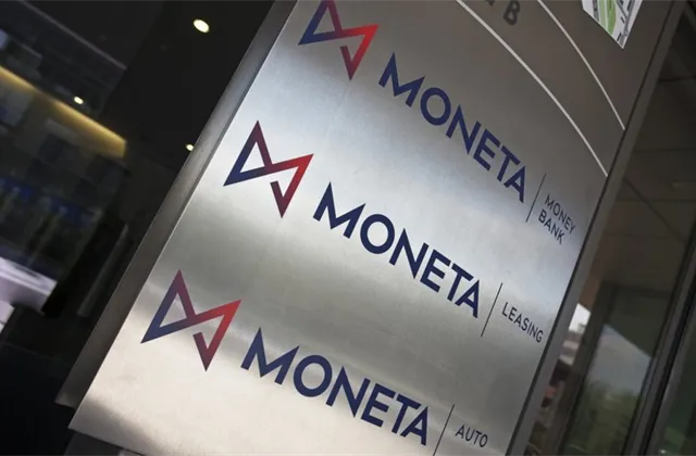 MONETA v prvním pololetí zvýšila čistý zisk o 9,1 % na 2,7 miliardy korun, potvrdila střednědobý výhled