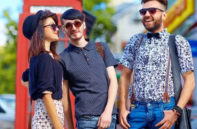 Hipsteři, Londýn, mladí lidé - ilustrační foto