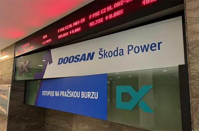 Cena akcií Doosan Škoda Power byla v IPO stanovena na 240 Kč. Emise byla díky velkému zájmu přeupsána, objednávky musely být kráceny