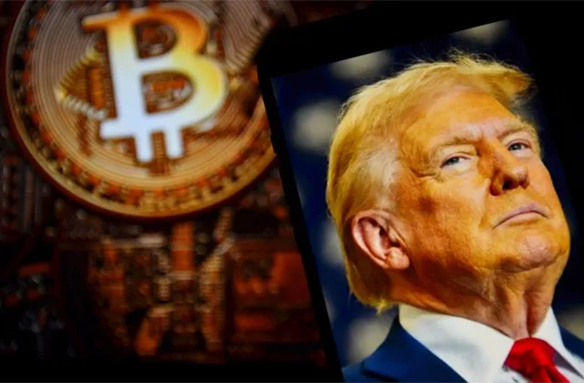 Donald Trump a kryptoměny - ilustrační foto