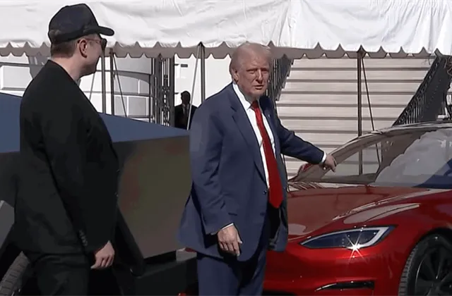 Elon Musk a Donald Trump