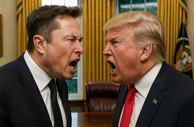 Elon Musk, Donald Trump