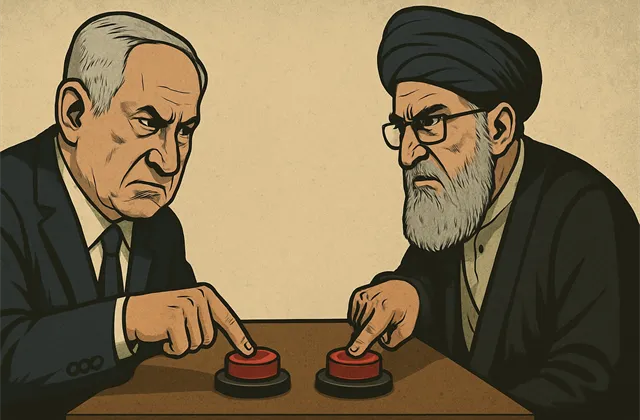 Izrael vs. Írán - ilustrační foto