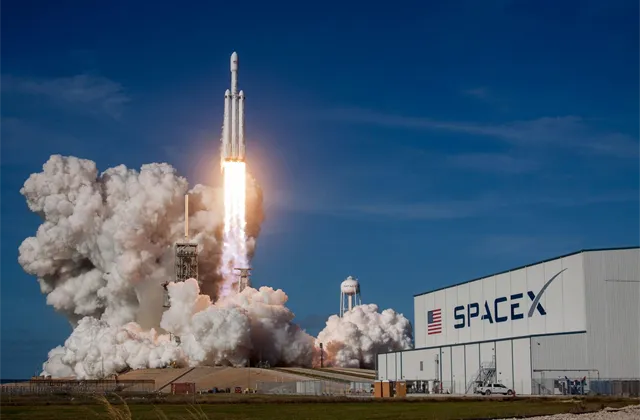 SpaceX, vesmír, raketa, Elon Musk
