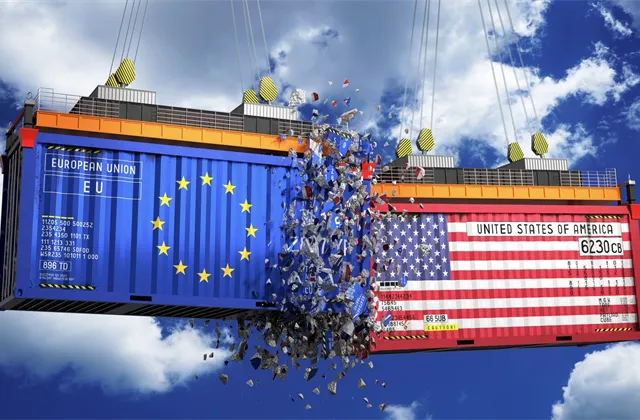 Evropa vs. USA: Kdo vyhraje v současném zmatku kolem cel?