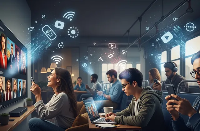 Video-on-demand, streaming - ilustrační foto