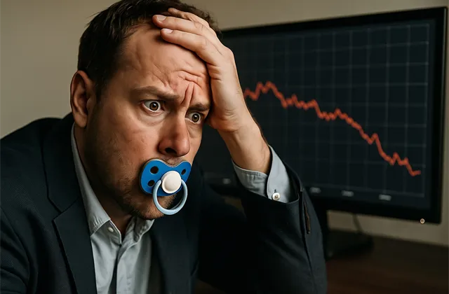 Investor jako dítě - ilustrační foto