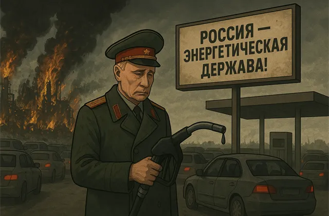 Ruská palivová krize - ilustrační foto