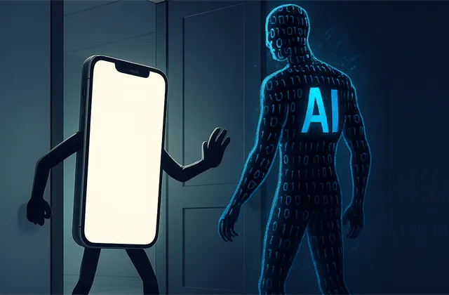iPhone odmítá AI - ilustrační foto