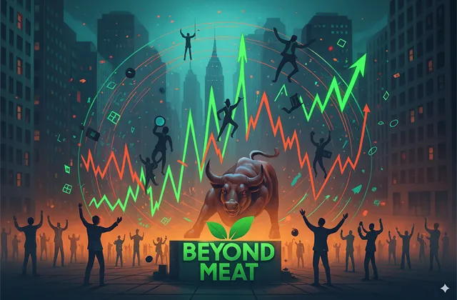 Dokonalá bouře emocí, algoritmů a chamtivosti: Beyond Meat píše další kapitolu příběhu padlé burzovní hvězdy