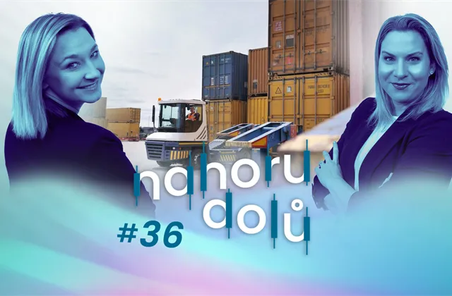 Nahoru, nebo dolů #36: Exportéři na lovu a růžové investice