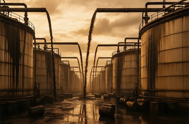 Ropa na okraji propasti: JPMorgan varuje před kolapsem cen