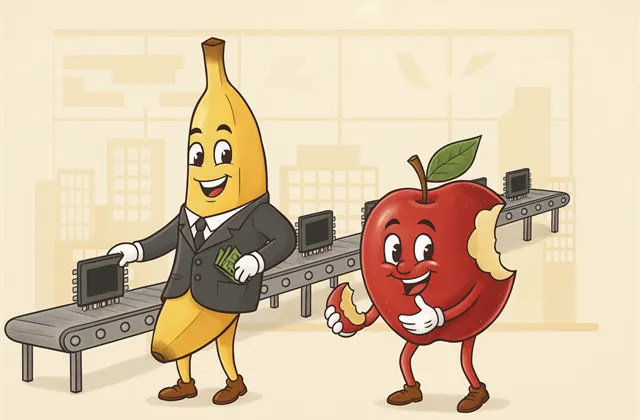 Apple dává miliardy na zpětné odkupy, rivalové investují do AI. Kdo utrácí chytřeji?