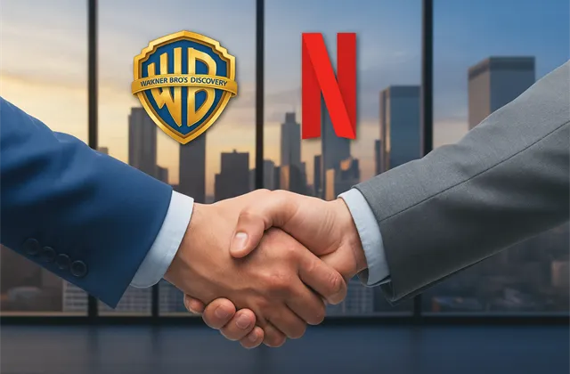 Část aktiv mediálního kolosu Warner Bros. Discovery získá Netflix