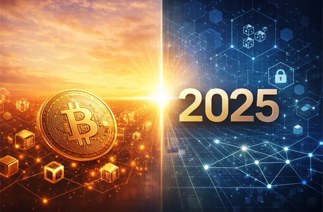 Bitcoin, kryptoměny v roce 2025 - ilustrační foto